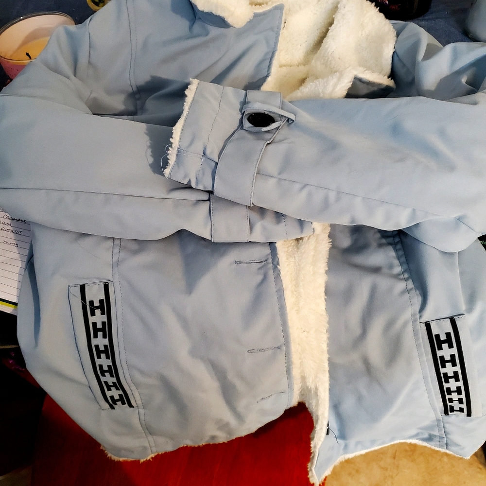 Blue jacket